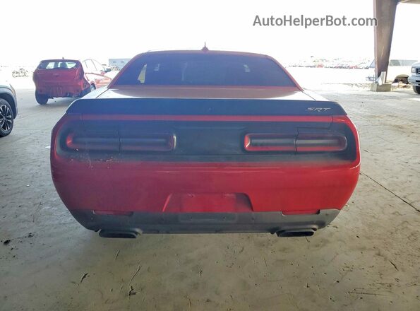 2C3CDZC93GH352385 2016 DODGE CHALLENGER Красный Вид сзади