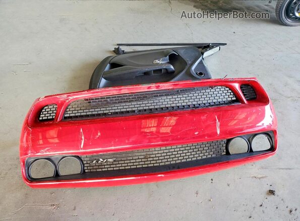 2C3CDZC93GH352385 2016 DODGE CHALLENGER Красный Вид подкапотного пространства