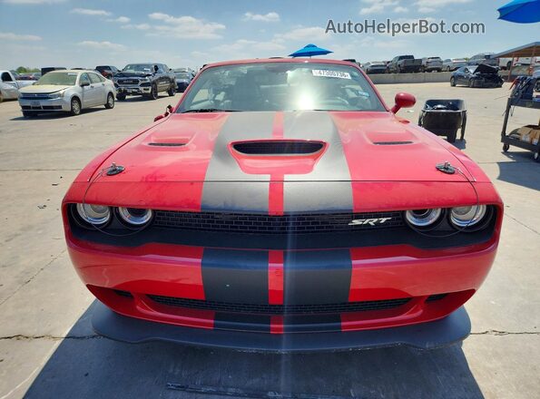 2C3CDZC96GH335662 2016 DODGE CHALLENGER Red Vista frontal