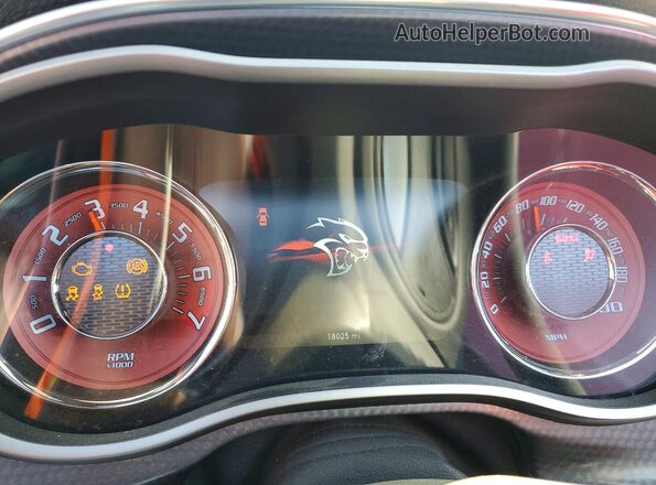 2C3CDZC96GH335662 2016 DODGE CHALLENGER Red Vista del cuadro de instrumentos