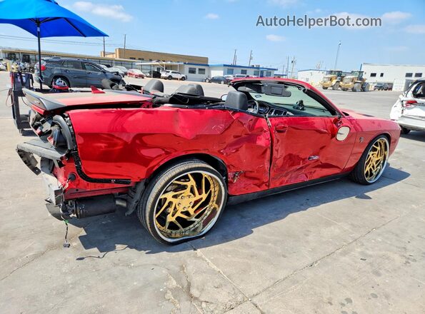 2C3CDZC96GH335662 2016 DODGE CHALLENGER Red Trasero derecho