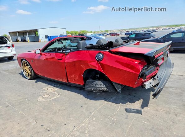 2C3CDZC96GH335662 2016 DODGE CHALLENGER Red Trasero izquierdo