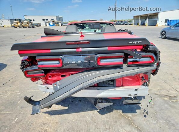 2C3CDZC96GH335662 2016 DODGE CHALLENGER Red Vista trasera