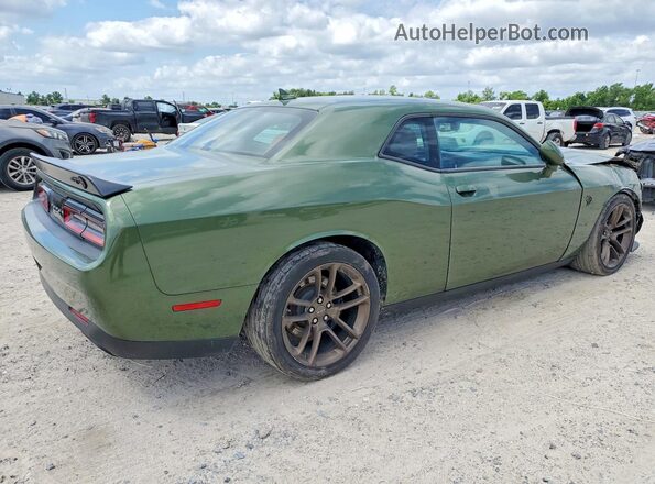 2C3CDZC96PH633757 2023 DODGE CHALLENGER Green უკანა მარჯვენა