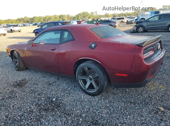 2C3CDZC97JH175248 2018 DODGE CHALLENGER Темно-бордовый Задняя левая четверть