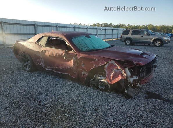 2C3CDZC97JH175248 2018 DODGE CHALLENGER Темно-бордовый Передняя правая четверть
