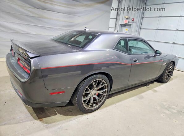 2C3CDZDJ4GH131340 2016 DODGE CHALLENGER Gray Trasero derecho