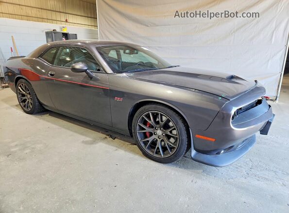 2C3CDZDJ4GH131340 2016 DODGE CHALLENGER Gray Delantero derecho