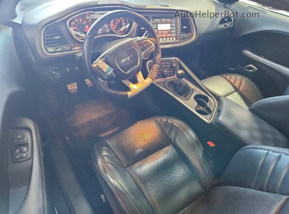 2C3CDZDJ4GH131340 2016 DODGE CHALLENGER Gray Vista del salpicadero
