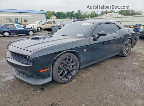 2C3CDZFJ0GH240455 2016 DODGE CHALLENGER Черный Передняя левая четверть