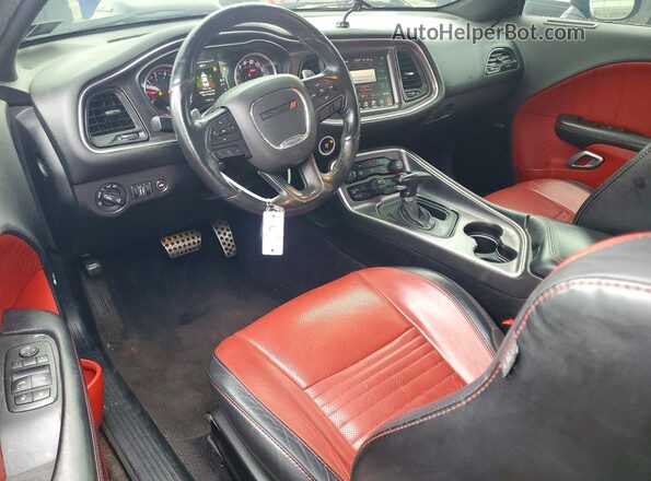 2C3CDZFJ0GH240455 2016 DODGE CHALLENGER Черный Вид панели приборов
