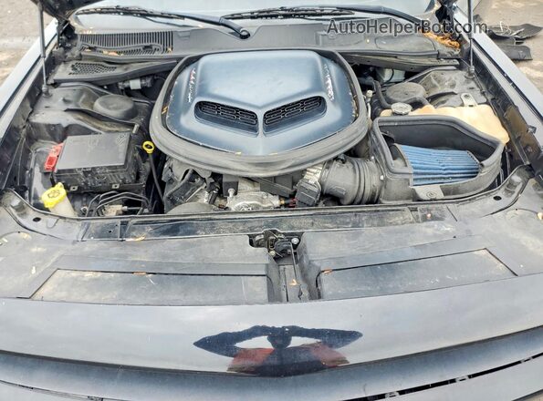 2C3CDZFJ0GH240455 2016 DODGE CHALLENGER Черный Вид задней части салона