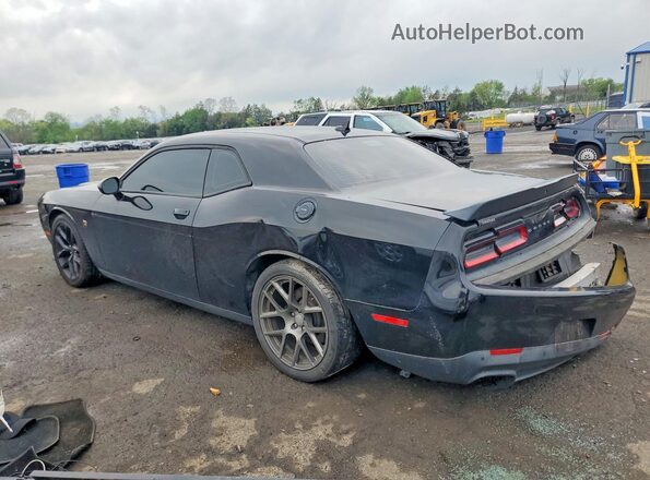 2C3CDZFJ0GH240455 2016 DODGE CHALLENGER Черный Задняя левая четверть