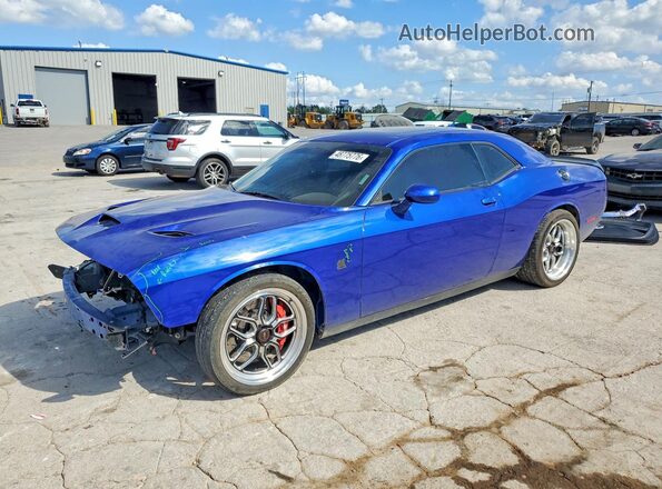 2C3CDZFJ0LH161667 2020 DODGE CHALLENGER Blue Przód lewy