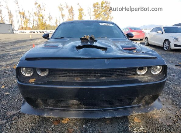 2C3CDZFJ0MH680526 2021 DODGE CHALLENGER Черный Вид спереди