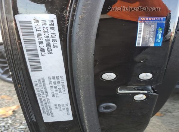 2C3CDZFJ0MH680526 2021 DODGE CHALLENGER Черный Вид наклейки с VIN-кодом