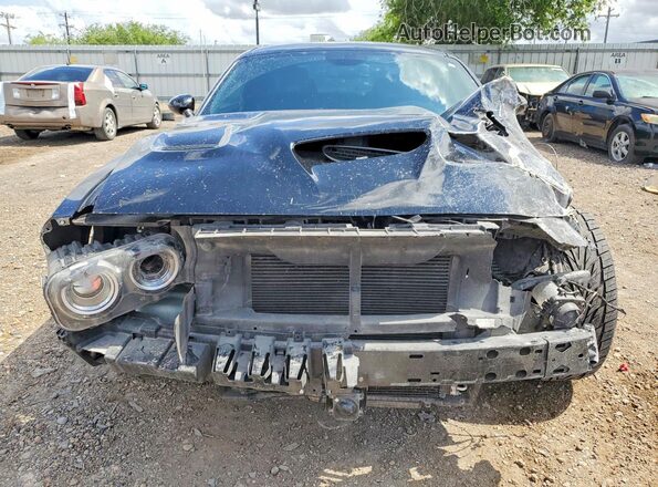 2C3CDZFJ1MH594173 2021 DODGE CHALLENGER Black წინა ხედი