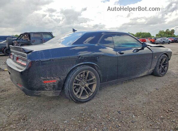 2C3CDZFJ1MH594173 2021 DODGE CHALLENGER Black უკანა მარჯვენა