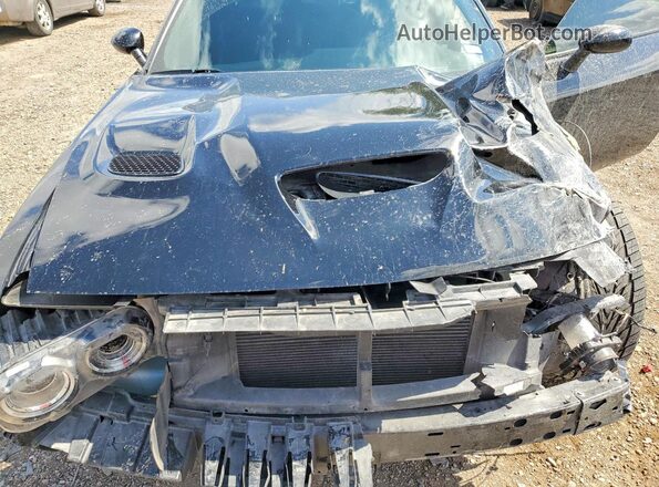 2C3CDZFJ1MH594173 2021 DODGE CHALLENGER Black უკანა სალონის ხედი