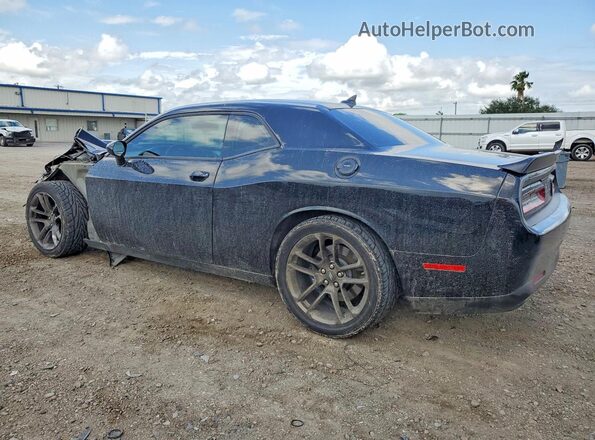 2C3CDZFJ1MH594173 2021 DODGE CHALLENGER Black უკანა მარცხენა