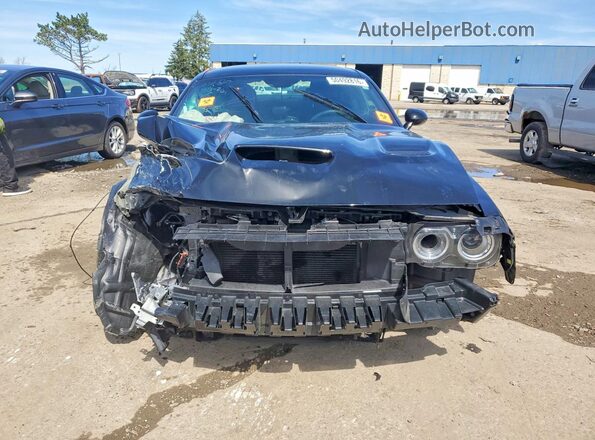 2C3CDZFJ1PH658586 2023 DODGE CHALLENGER Черный Вид спереди