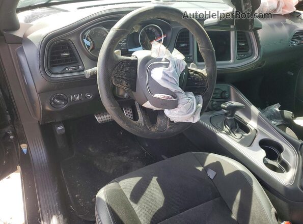 2C3CDZFJ1PH658586 2023 DODGE CHALLENGER Черный Вид панели приборов