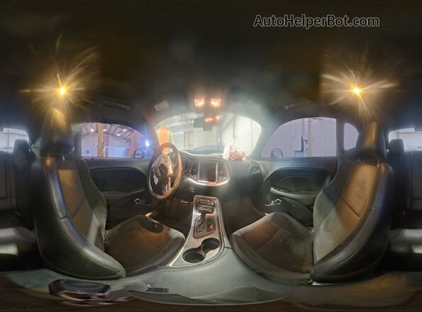 2C3CDZFJ2MH615791 2021 DODGE CHALLENGER Черный Панорамный вид салона 360°