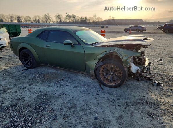 2C3CDZFJ2NH149068 2022 DODGE CHALLENGER Green Առջևի աջ