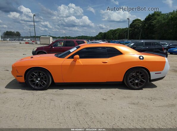 2C3CDZFJ3GH255502 2016 DODGE CHALLENGER Оранжевый Панорамный вид салона 360°