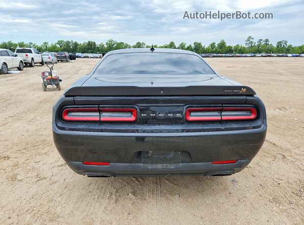 2C3CDZFJ3LH106100 2020 DODGE CHALLENGER Black Rear view