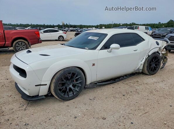 2C3CDZFJ3MH651800 2021 DODGE CHALLENGER Белый Передняя левая четверть