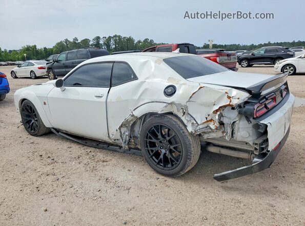2C3CDZFJ3MH651800 2021 DODGE CHALLENGER Белый Задняя левая четверть