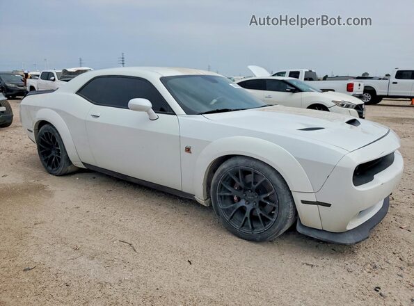 2C3CDZFJ3MH651800 2021 DODGE CHALLENGER Белый Передняя правая четверть