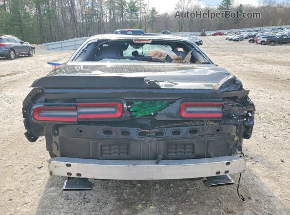 2C3CDZFJ4HH502558 2017 DODGE CHALLENGER Черный Вид сзади