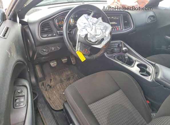 2C3CDZFJ5KH759039 2019 DODGE CHALLENGER Серый Вид панели приборов