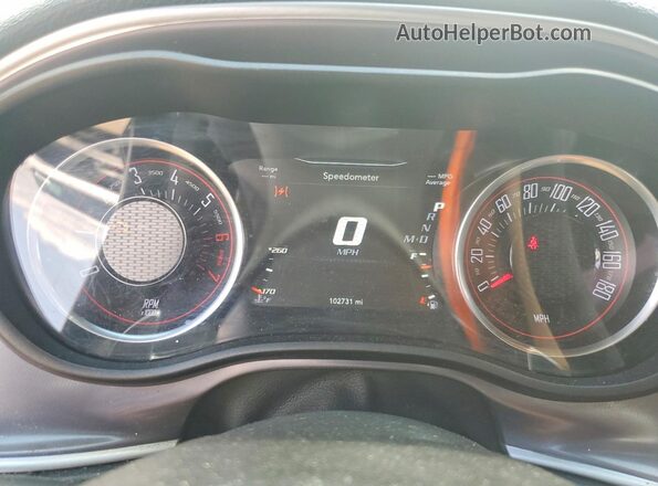 2C3CDZFJ5LH103683 2020 DODGE CHALLENGER Gray Vista del cuadro de instrumentos