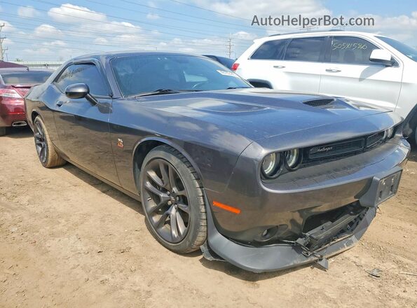 2C3CDZFJ5LH103683 2020 DODGE CHALLENGER Gray Delantero derecho