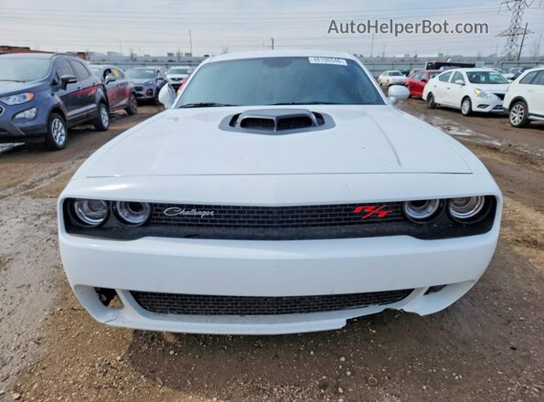 2C3CDZFJ5MH582883 2021 DODGE CHALLENGER White Вид спереду