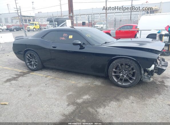 2C3CDZFJ5MH597142 2021 DODGE CHALLENGER Черный Вид щитка приборов