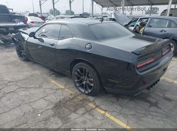 2C3CDZFJ5MH597142 2021 DODGE CHALLENGER Черный Задняя левая четверть