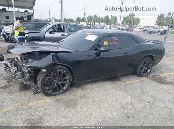 2C3CDZFJ5MH597142 2021 DODGE CHALLENGER Черный Вид задней части салона
