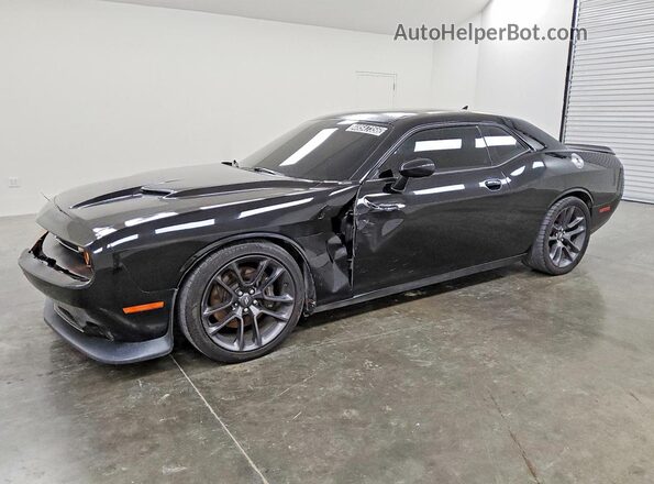 2C3CDZFJ6GH316793 2016 DODGE CHALLENGER Black Przód lewy