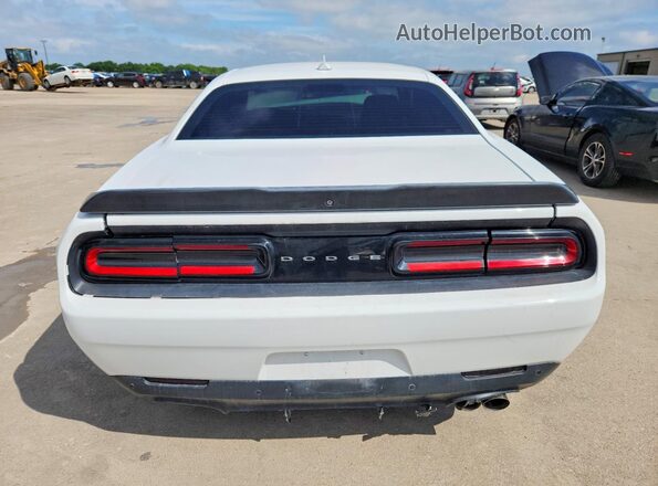 2C3CDZFJ6JH202428 2018 DODGE CHALLENGER White Vista trasera
