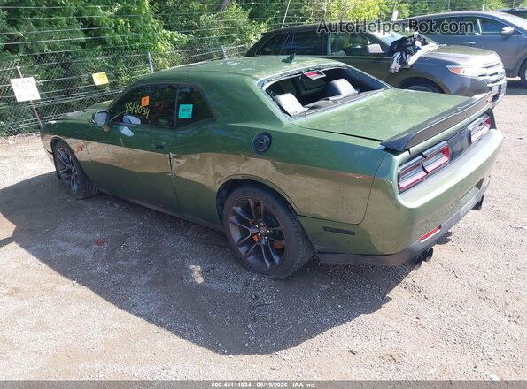 2C3CDZFJ6MH609945 2021 DODGE CHALLENGER Green უკანა მარცხენა