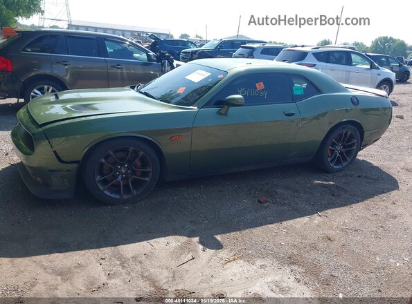2C3CDZFJ6MH609945 2021 DODGE CHALLENGER Green 