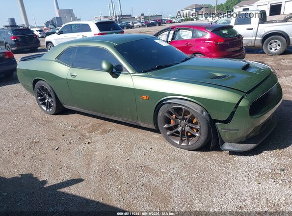 2C3CDZFJ6MH609945 2021 DODGE CHALLENGER Green 