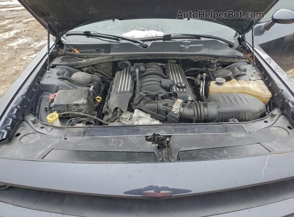 2C3CDZFJ8JH310033 2018 DODGE CHALLENGER Серый Вид задней части салона