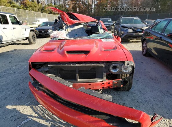 2C3CDZFJ8LH210615 2020 DODGE CHALLENGER Red Вид спереду