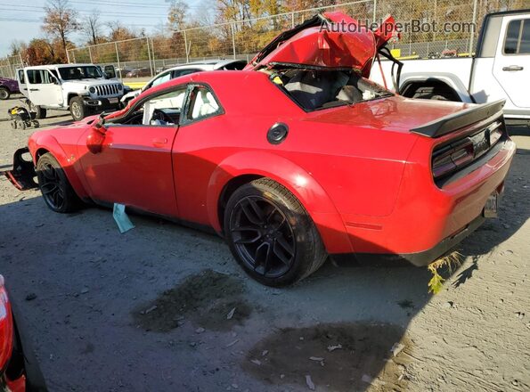 2C3CDZFJ8LH210615 2020 DODGE CHALLENGER Red Задня ліва чверть