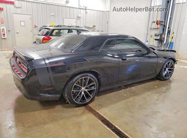 2C3CDZFJ9GH271476 2016 DODGE CHALLENGER Черный Задняя правая четверть